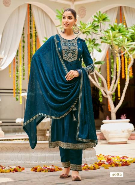 Aishwariya By Rangoon Naira Cut Readymade Suits Catalog